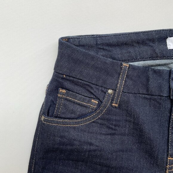 Guess Women’s Power Curvy Mid Rise Skinny Jeans Dark Indigo Size 27 - Picture 7 of 12